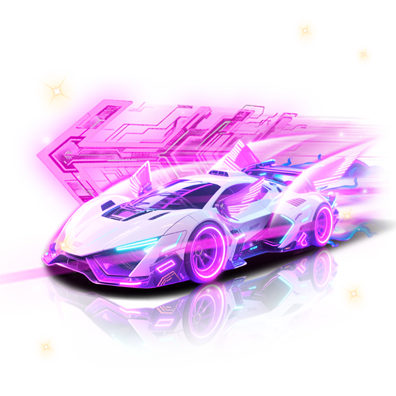 紫色跑车-Purple Sports Car